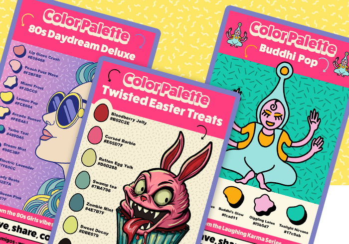 Color That Tells Stories: 5 Playful Palettes from the World of Webstudio2Amigos Color that tells stories: 5 playful palettes from the World of Webstudio2Amigos